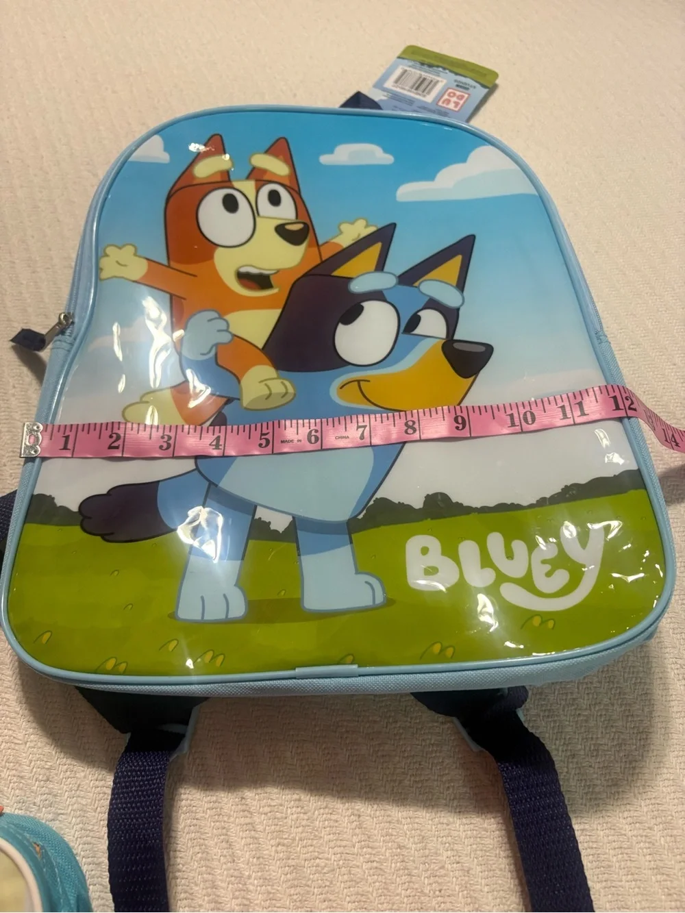 Bluey backpack matching